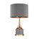 Cone Neck One Light Table Lamp in Gray (45|D2748)