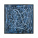Blue Rhythm Wall Art in Blue (45|S0016-8128)