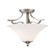 Treme Two Light Semi Flush Mount in Brushed Nickel (45|TC0020217)