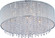 Spiral Seven Light Flush Mount in Polished Chrome (86|E23133-10PC)