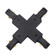 X CONNECTOR,BLACK in Black (40|1550-01)