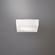 Amata One Light Flushmount in White (40|16621-015)