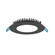 LED SLIM LED SLIM REC,4IN,12W,RD,BLK in Black (40|28988-032)