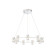 Netto LED Chandelier in Chrome (40|33724-010)