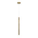 Navada LED Pendant in Brushed Brass (40|34165-027)
