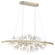 Clayton LED Chandelier in Brushed Silver (40|37344-016)