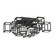 Ferro LED Flush Mount in Matte Black (40|38261-026)