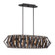 Bevelo Six Light Chandelier in Wood/Bronze (40|38269-011)