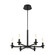 Torna LED Chandelier in Matte Black (40|38440-021)