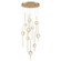 Barletta LED Chandelier in Brass Anodized Aluminum (40|39464-026)