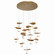 Lagatto LED Chandelier in Oil Rubbed Bronze (40|41907-016)