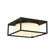 Ren Two Light Outdoor Flushmount in Black (40|41965-016)