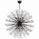 Dendelio 35 Light Chandelier in Matte Black (40|43865-017)