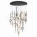Barletta LED Chandelier in Gold-Black (40|43890-033)