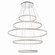 Verdura LED Chandelier in Matte Grey (40|43901-036)
