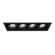 26W Multi LED Recessed Multiple in Black (40|TE134ALED-40-2-01)