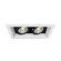 PAR20MULTI-GEN MULT,PAR20,TRM,2LT,50W,WH/BLK in White (40|TE162-02)