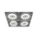 15W Multi LED Recessed Multiple in White (40|TE614BLED-35-4-02)