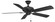 Edgewood 52 52'' Ceiling Fan in Black (26|FP9052BLW)