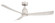 Kute 52 52'' Ceiling Fan in Brushed Nickel (26|FPD8534BN)