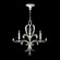 Beveled Arcs Four Light Chandelier in Silver Leaf (48|701540-SF4)