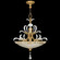 Beveled Arcs Three Light Pendant in Gold (48|761740ST)