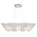 Crownstone 16 Light Pendant in Silver w/Textured Linen Inserts (48|890640-11ST)
