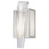 Crownstone One Light Wall Sconce in Silver w/Textured Linen Inserts (48|891150-11ST)