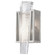 Crownstone One Light Wall Sconce in Silver w/Metal Mesh Inserts (48|891150-12ST)