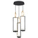 Delphi LED Pendant in Black/Gold (48|892940-3ST)