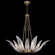 Plume Eight Light Pendant in Gold (48|894040-2ST)