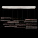 Elevate LED Pendant in Silver/Meteorite Spires (48|895140-151ST)