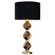 Natural Inspirations One Light Table Lamp in Black & Gold Blown Glass w/Black & Gold Inner Lining Shade (48|900010-33ST)