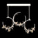 Azu LED Pendant in White Gesso (48|915340-3ST)