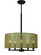 Chloe Five Light Chandelier in Mahogany Bronze (8|1217 MB)