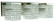 Gemini Three Light Wall Sconce in Polished Silver w/Clear Crystal (8|1993 PS)