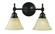 Taylor Two Light Wall Sconce in Antique Brass w/Champagne Marble Glass Shade (8|2432 AB/CM)
