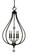 Dewdrop Five Light Pendant in Brushed Nickel (8|4445 BN)