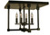 Lexington Four Light Flush / Semi-Flush Mount in Mahogany Bronze (8|4600 MB)