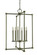 Lexington Six Light Chandelier in Mahogany Bronze w/Antique Brass (8|4606 MB/AB)