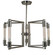 Focal Five Light Chandelier in Polished Nickel (8|5115 PN)