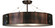 Oracle Four Light Flush / Semi-Flush Mount in Roman Bronze w/Ebony Accents (8|5394 RB/EB)