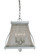 Harrison Four Light Mini-Chandelier in Satin Pewter/Polished Nickel (8|5504 SP/PN)