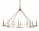 Midtown 12 Light Chandelier in Brushed Brass (8|5652 BR)