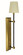 Sconces One Light Wall Sconce in Brushed Brass/Matte Black (8|5676 BR/MBLACK)
