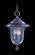 Carcassonne Three Light Exterior Ceiling Mount in Iron (8|8326 IRON)