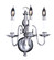 Jamestown Three Light Wall Sconce in Polished Brass (8|9123 PB)