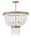 Dune LED Pendant in Burnished Gold (138|FR30206BNG)