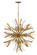 Vida LED Chandelier in Burnished Gold (138|FR40905BNG)