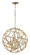 Eve LED Chandelier in Champagne Gold (138|FR46807CPG)